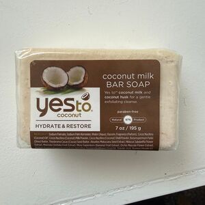 Yes To 10oz Coconut Milk Bar Soap New